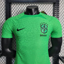 CAMISA VERSÃO PLAYER DA SELEÇÃO DO BRASIL 22/23 LEOPARD VERDE