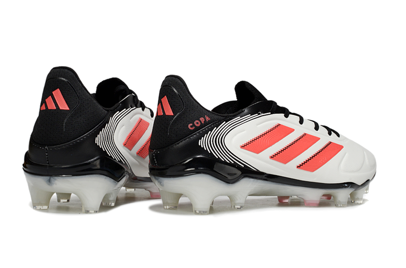 Chuteira Adidas Copa Pure III Elite FG - Branca e Laranja