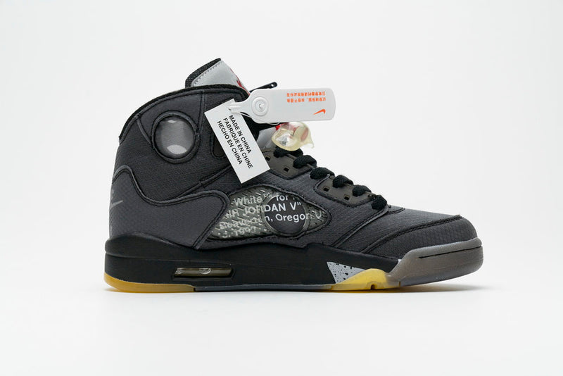 AIR JORDAN 5 HIGH X OFF-WHITE BLACK