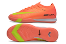 Chuteira Futsal Nike Mercurial Air Zoom Vapor 16 IC - Laranja e Verde