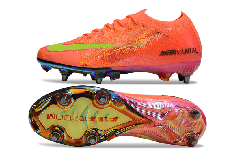 Chuteira Nike Air Zoom Mercurial Vapor 16 Elite SG - Laranja