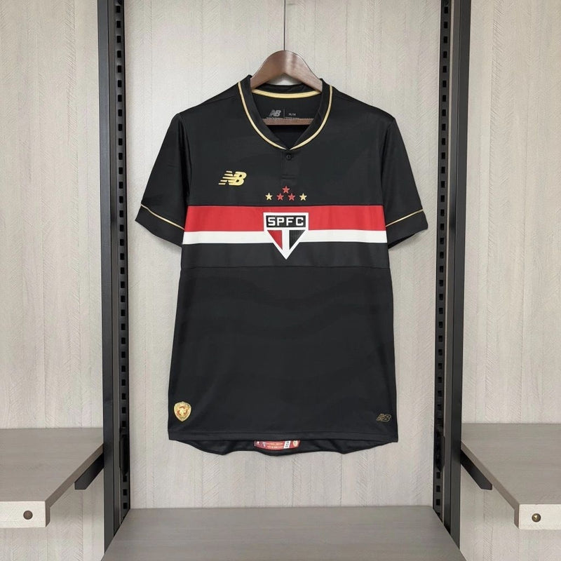 CAMISA VERSÃO PLAYER DO SÃO PAULO PRETA 25/26