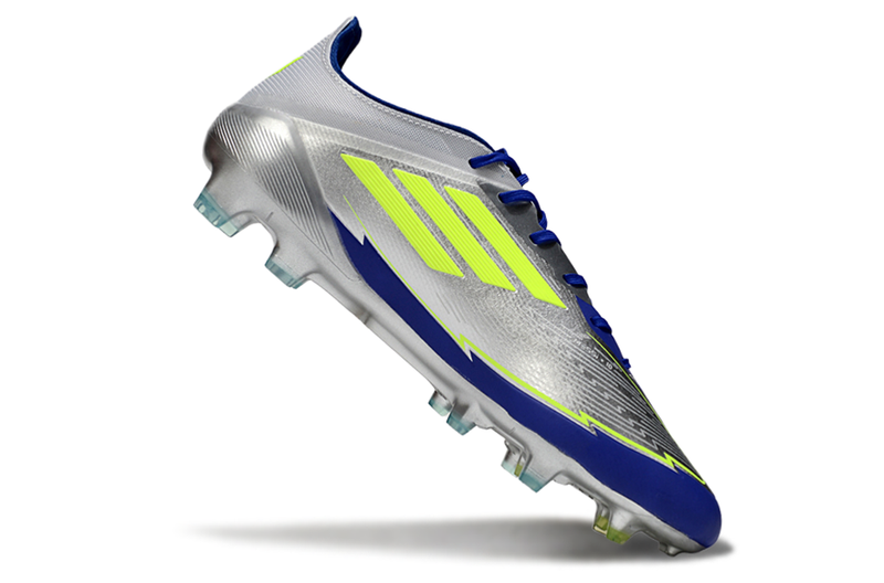 Chuteira Adidas f50 Elite FG - Prata e Azul