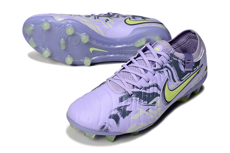 Nike Tiempo Legend 10 FG -  Roxa e Verde - Pack United