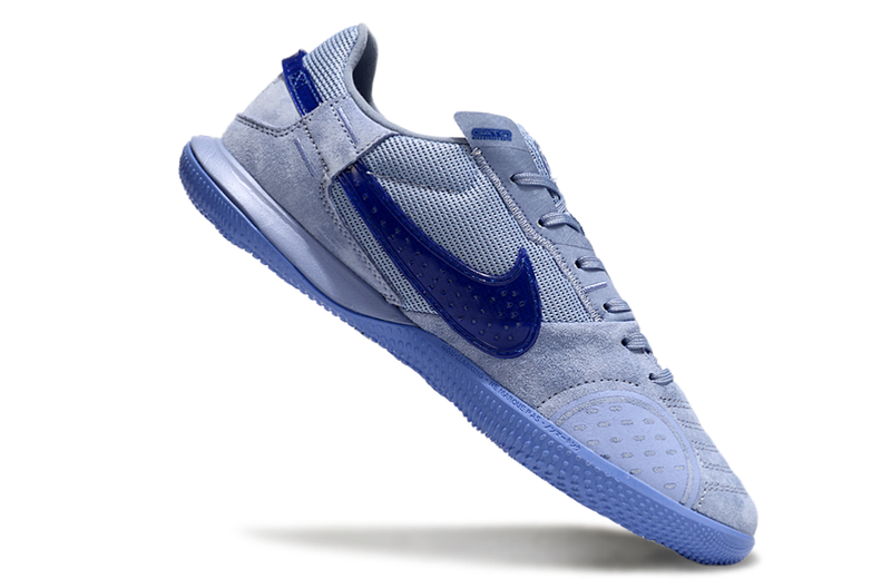 Tênis Futsal Nike Street Gato IC - Azul e Azul Escura