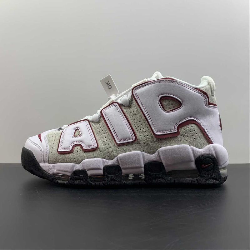 AIR MORE UPTEMPO 96 BRANCO E TEAM RED