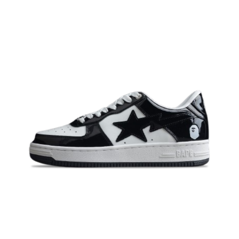A BATHING APE BAPE STA WHITE/BLACK