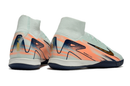 Chuteira Nike Air Zoom Mercurial Superfly 10 Elite  IC - Azul e Laranja