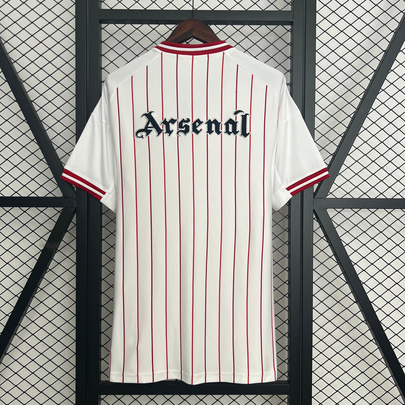 CAMISA DE BASEBOL DO ARSENAL 25/26 BRANCA