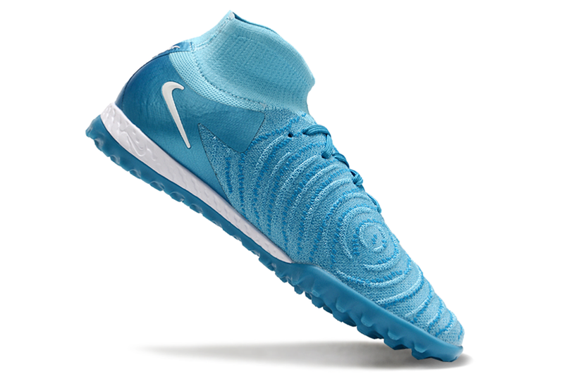 Chuteira Nike Phantom Luna TF - Azul e Branca