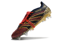 Adidas Predator Elite Fold-Over Tongue SG - Preta, Dourada e Vermelha