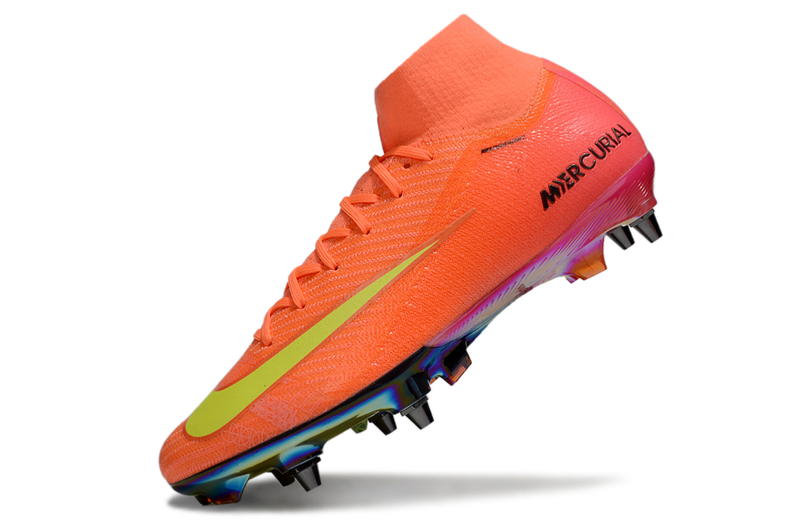 Chuteira Nike Zoom Mercurial SuperFly 10 Elite SG - Laranja