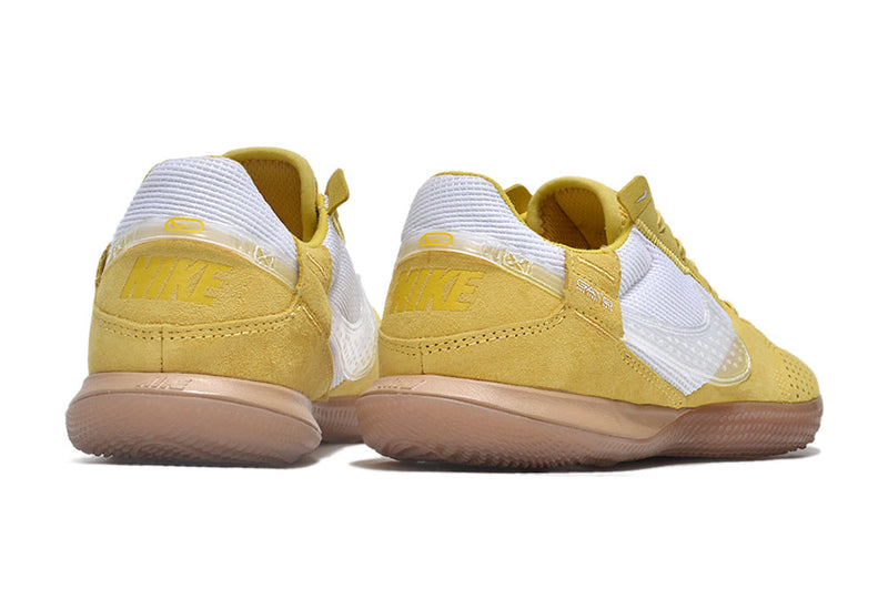 Tênis Futsal Nike Street Gato IC - Amarela e Branca