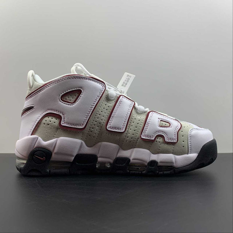 AIR MORE UPTEMPO 96 BRANCO E TEAM RED