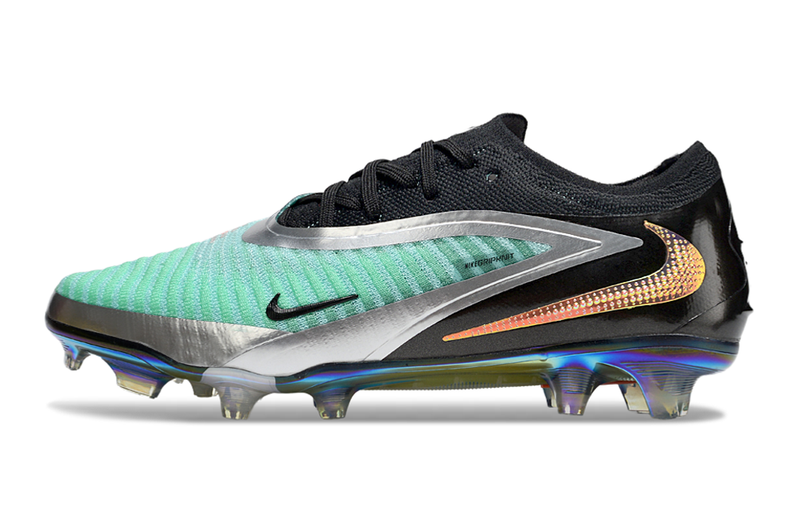 Chuteira Nike Phantom 6 Elite FG - Preta e Azul
