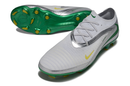 Chuteira Nike Phantom 6 Elite FG - Cinza, Prata e Verde
