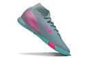 Chuteira Nike Air Zoom Mercurial Superfly 10 Elite  IC - Azul e Rosa
