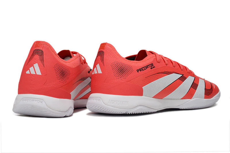 Tênis Futsal Adidas Predator Elite Fold-Over Tongue IC - Laranja e Branca