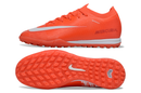 Chuteira Society Nike Air Zoom Mercurial Vapor 16 Elite TF - Laranja e Branca
