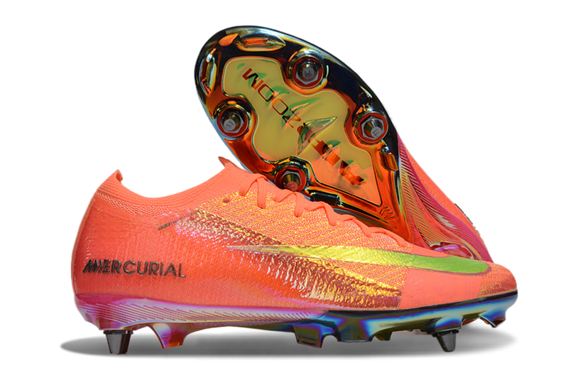 Chuteira Nike Air Zoom Mercurial Vapor 16 Elite SG - Laranja