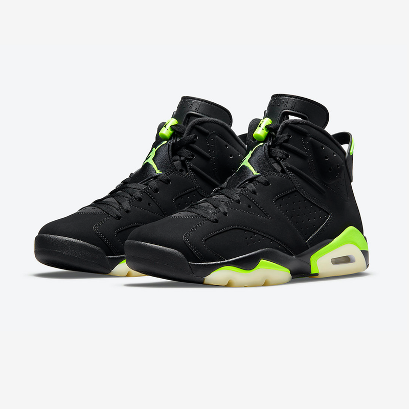 AIR JORDAN 6 VERDE ELETRICO