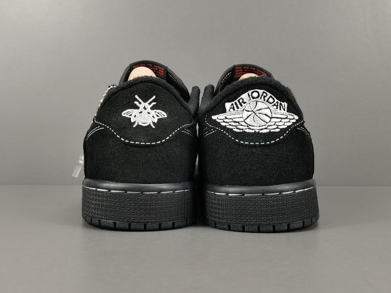 TRAVIS SCOTT X AIR JORDAN 1 LOW BLACK PHANTOM