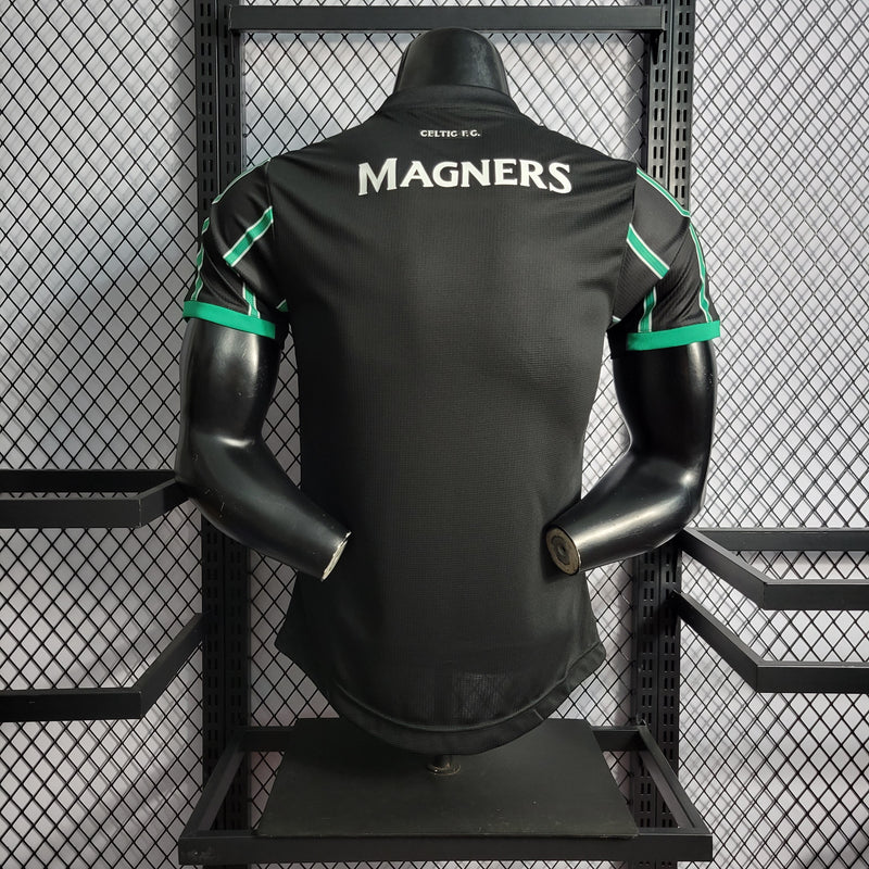 CAMISA VERSÃO PLAYER DO CELTIC 22/23 BLACK