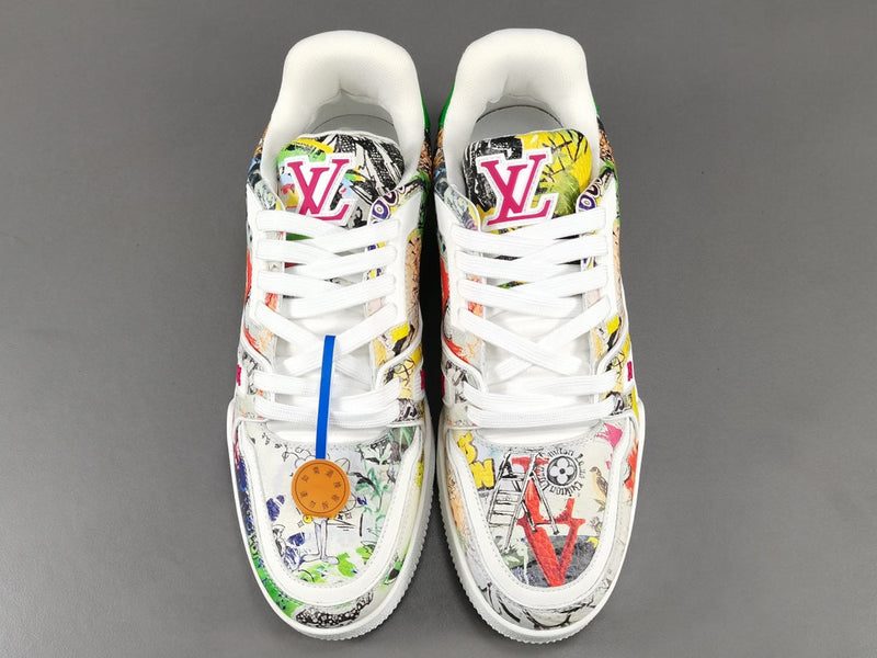 LOUIS VUITTON TRAINER COMIC MOTIFS