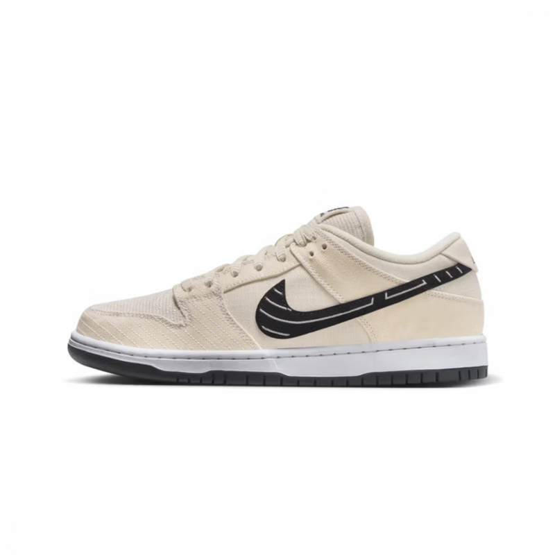 DUNK LOW SB X ALBINO BRANCO E PRETO