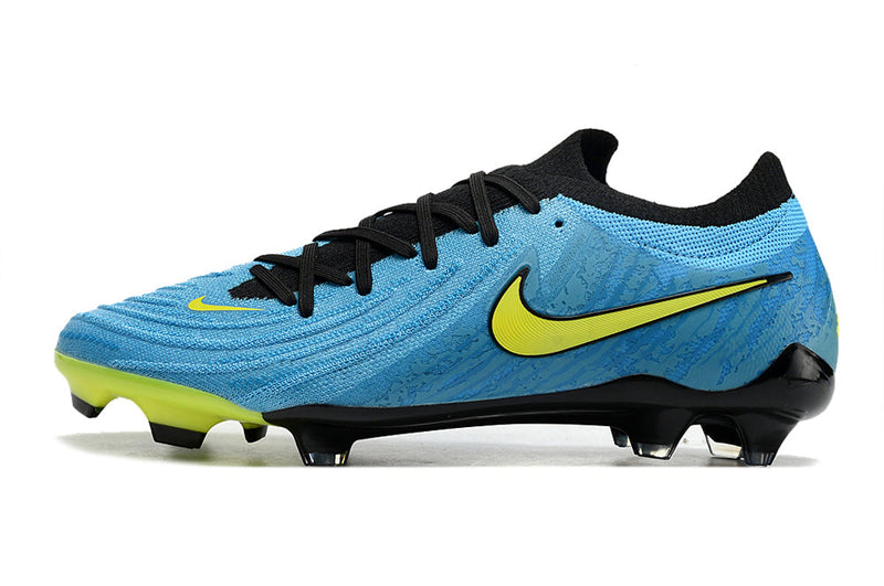 Chuteira Nike Phantom GX II FG - Azul, Verde e Preta