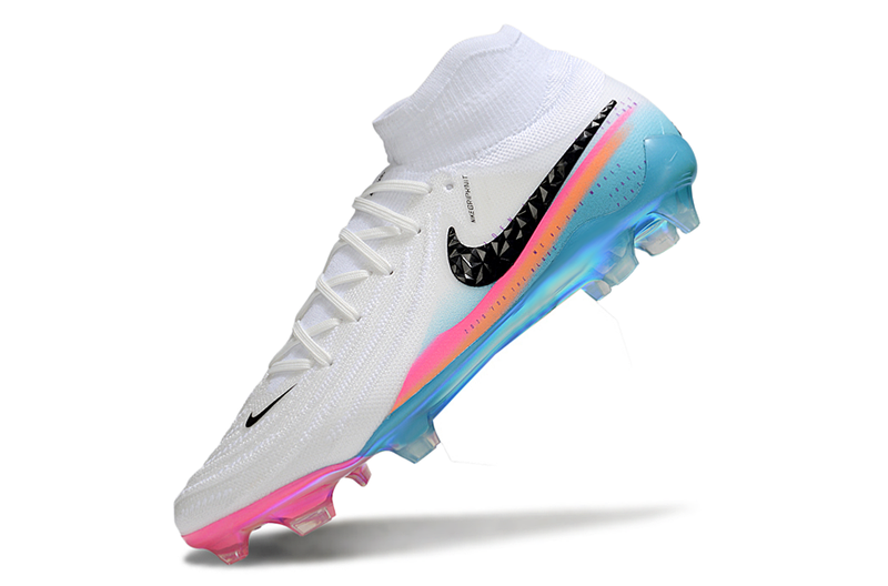 Nike Phantom Luna Elite FG - Branca, Rosa, Laranja e Azul