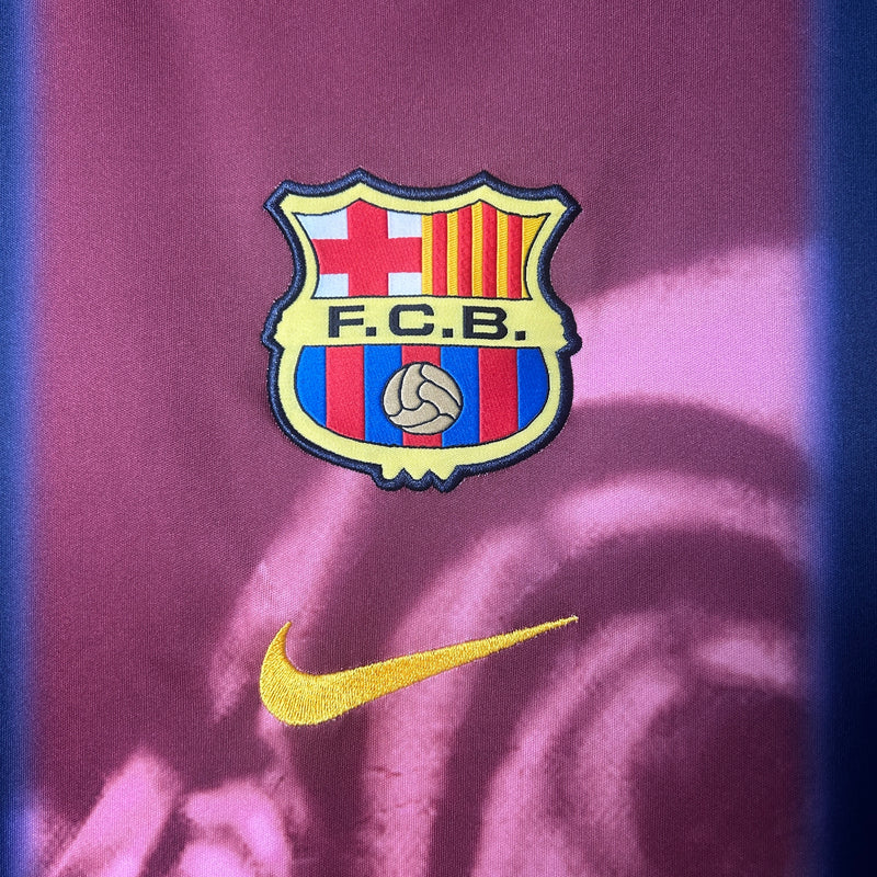 CAMISA DO BARCELONA X TRAVIS SCOTT 25/26