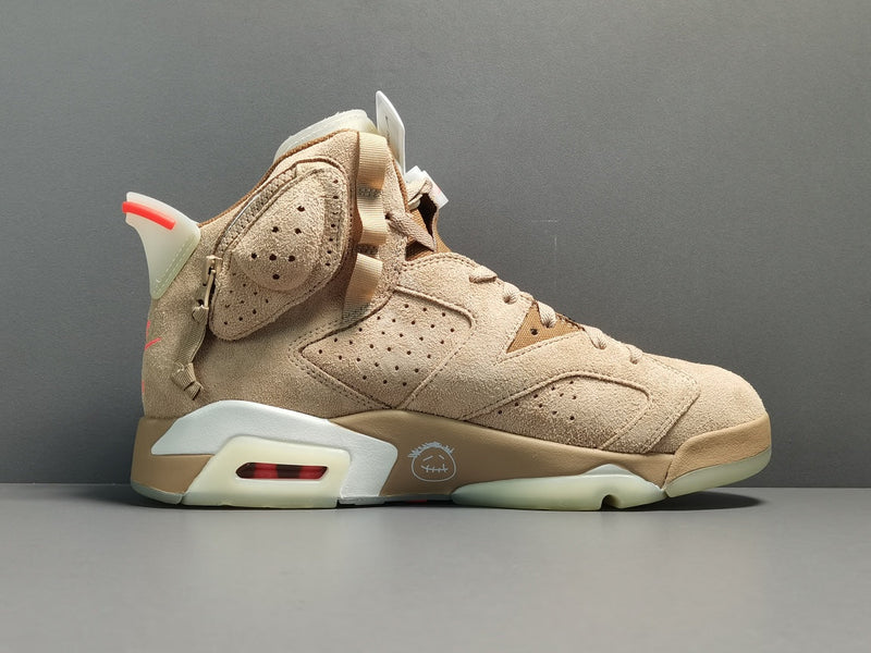 AIR JORDAN 6 X TRAVIS SCOTT BRITISH KHAKI