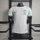 CAMISA VERSÃO PLAYER DA SELEÇÃO DO BRASIL 22/23 BRANCO
