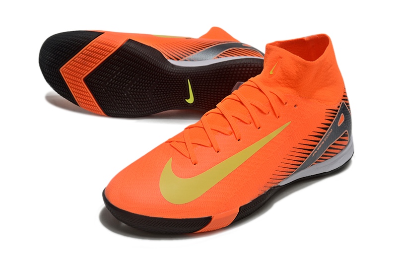 Chuteira Nike Air Zoom Mercurial Superfly 10 Elite  IC - Laranja