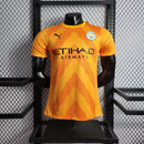 CAMISA VERSÃO PLAYER DO MANCHESTER CITY 23/24 LARANJA GOLEIRO