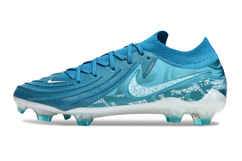 Chuteira Nike Phantom GX II Edição Especial FG - Azul e Turquesa