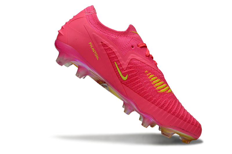 Chuteira Nike Phantom 6 Elite FG - Rosa e Verde