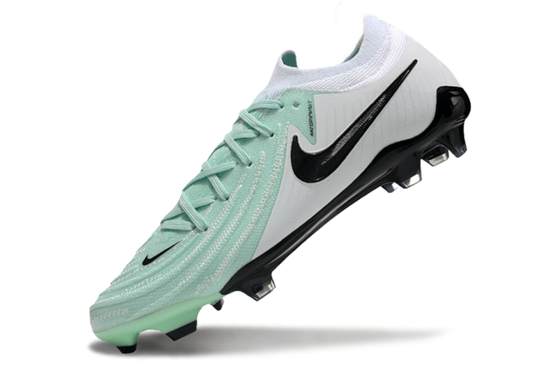 Chuteira Nike Phantom GX II FG - Branca  e Azul