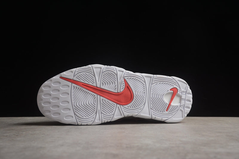 AIR MORE UPTEMPO WHITE VARSITY RED