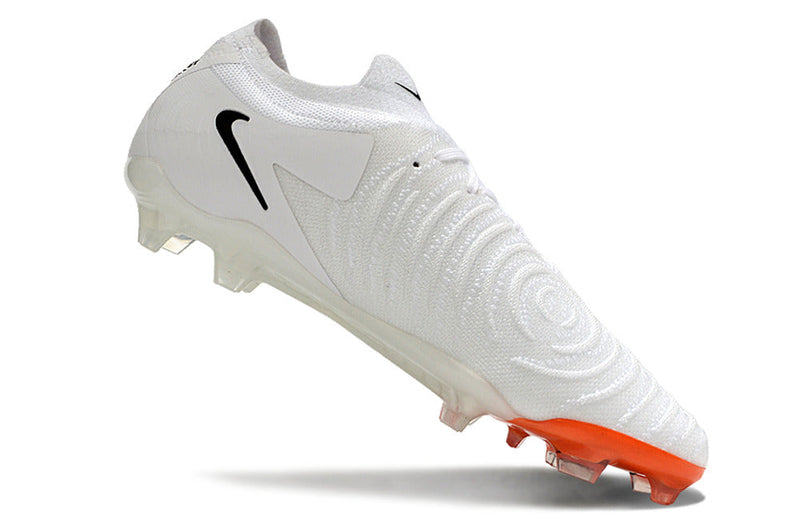 Chuteira Nike Phantom GX II FG - Branca e Laranja