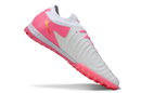 Chuteira Society Nike Phantom GX II TF - Branca e Rosa