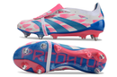Adidas Predator Elite Fold-Over Tongue SG - Branca, Azul e Rosa