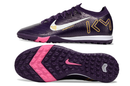 Chuteira Society Nike Air Zoom Mercurial Kylian Mbappe Vapor 16 Elite TF - Roxa