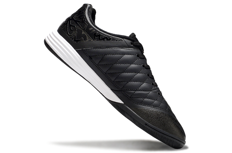 Tênis Futsal Nike Lunar Gato IC - Preta e Branca