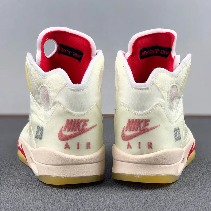 AIR JORDAN 5 OFF-WHITE CREAM