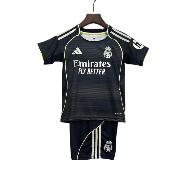 Kit Infantil Real Madrid Away 2025/26