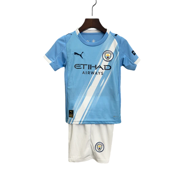 Kit Infantil Manchester City Home 2025/26