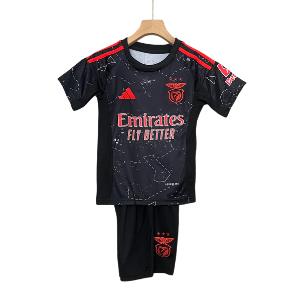 Kit Infantil Benfica Away 24/25 Lançamento
