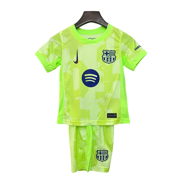 Kit Infantil Barcelona III 24/25 Lançamento